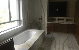 nouvelle salle de bain à Uccle