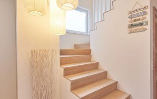 rénovation intérieure escalier en bois