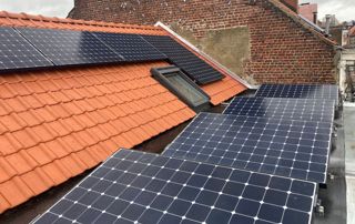 panneaux solaires sur toiture